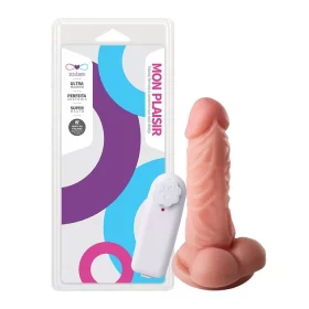 Prótese Vibrador Com Ventosa 14 X 4Cm