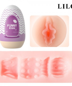 Masturbador Cyberskin – Funny Egg – ROXO