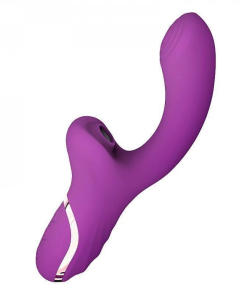 VIBRADOR PONTO G E CLITÓRIS COM PULSAÇÂO E TAPPING LORD 10 MODOS