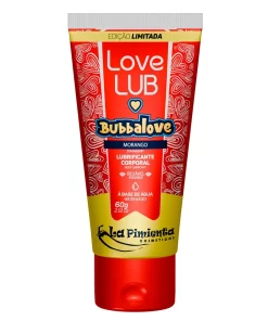 Love Lub Bubbalove Lubrificante Corporal Beijável 60g  - MORANGO