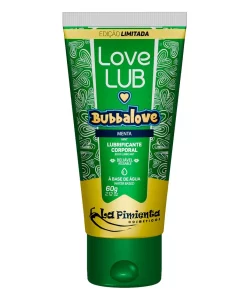 Love Lub Bubbalove Lubrificante Corporal Beijável 60g - MENTA